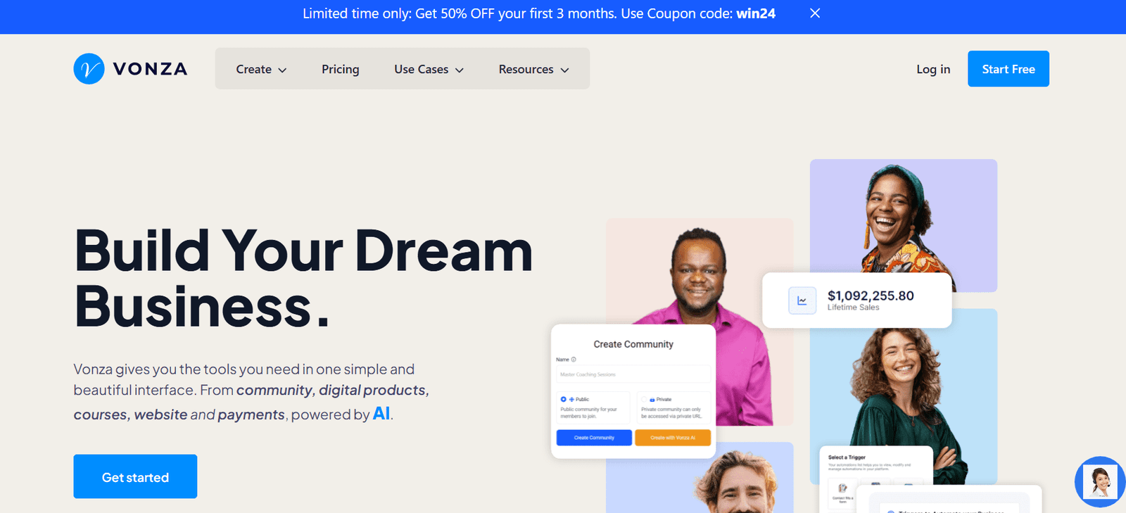 Vonza – Top 20 Online Community Platforms for Creators and Entrepreneurs in 2025