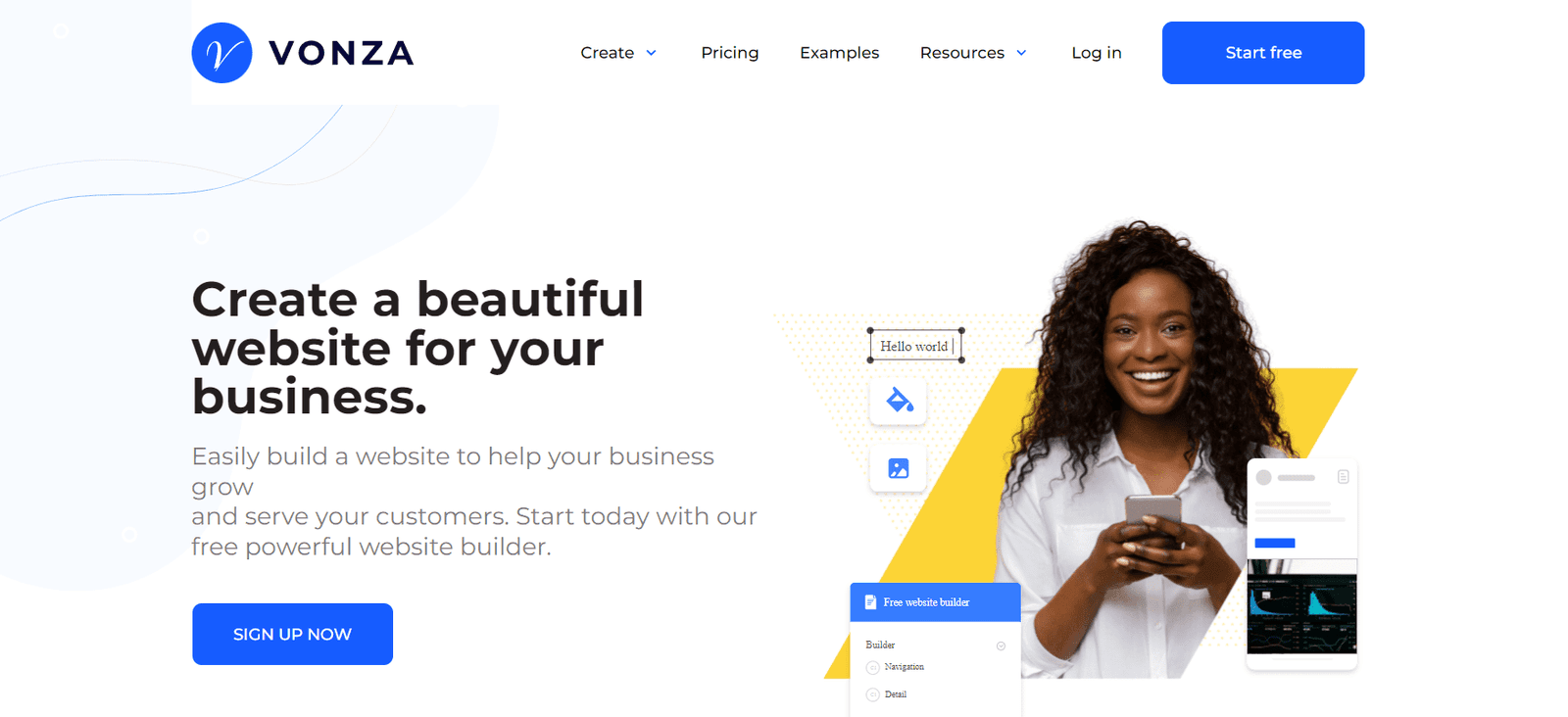 Website Building Feature